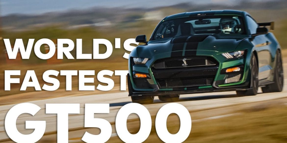 Hennessey's Venom 1000 Mustang GT500 Sets A New Record!