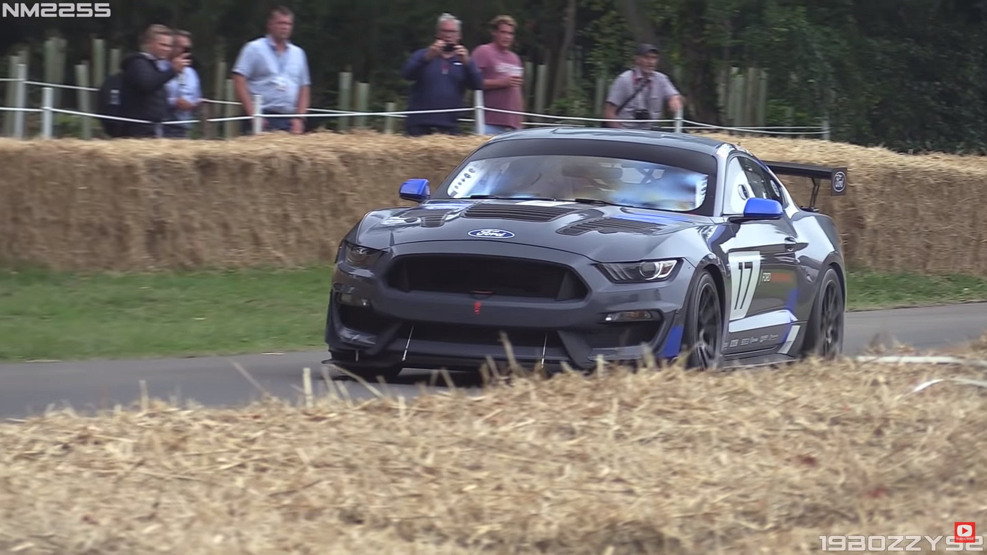 Ford Mustang GT4 Race Car At The Goodwood Festival Of Speed