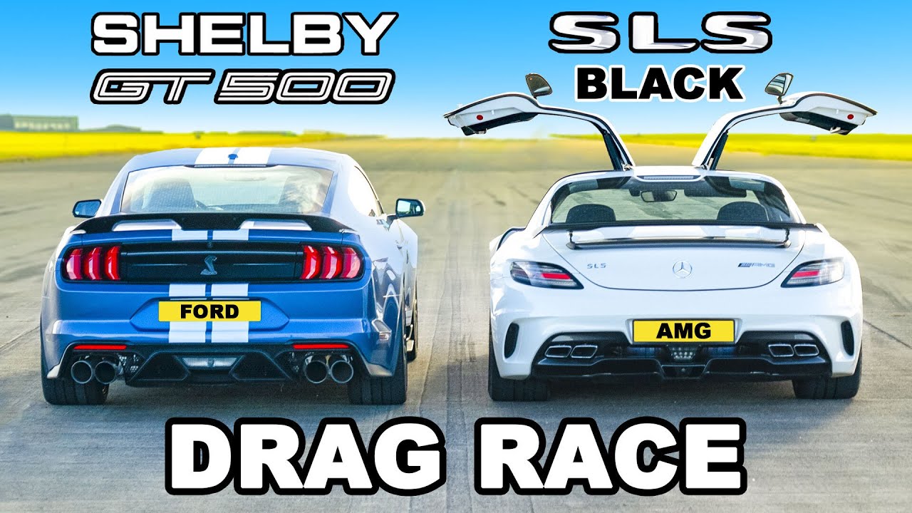 German Super Coupe Versus Supercharged American Muscle
