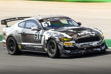 Ford Mustang GT4 Caught In Action at Monza Circuit