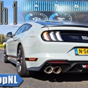 Ford Mustang Mach 1 Hits Over 270 KPH On Autobahn