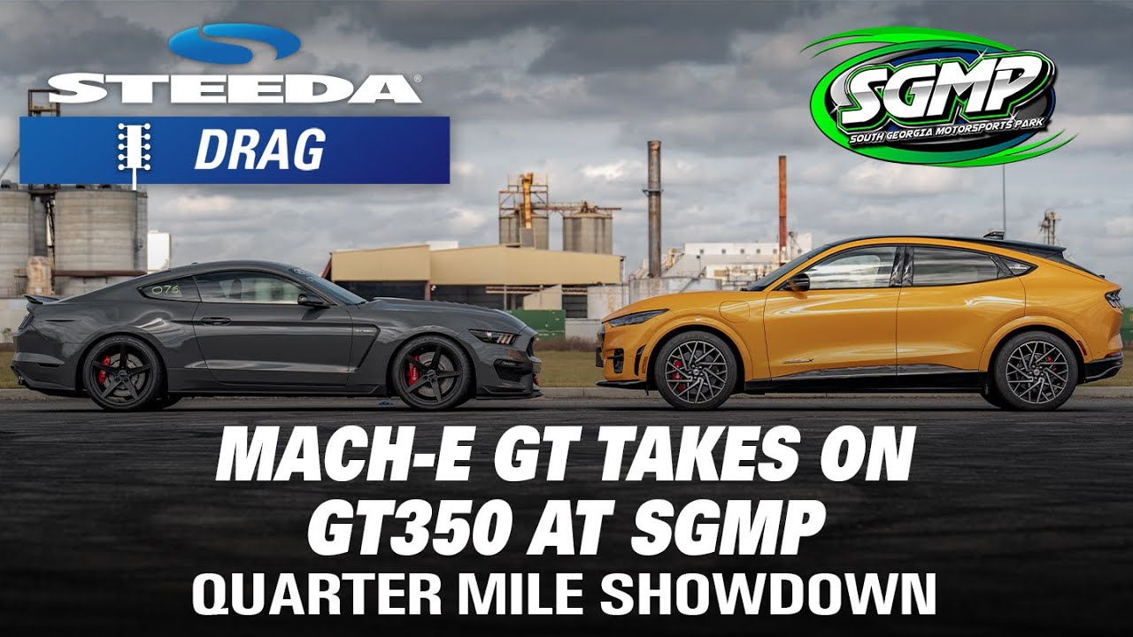 Drag Race: Mach E GT Performance Edition vs Steeda GT350