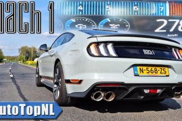 Ford Mustang Mach 1 Hits Over 270 KPH On Autobahn