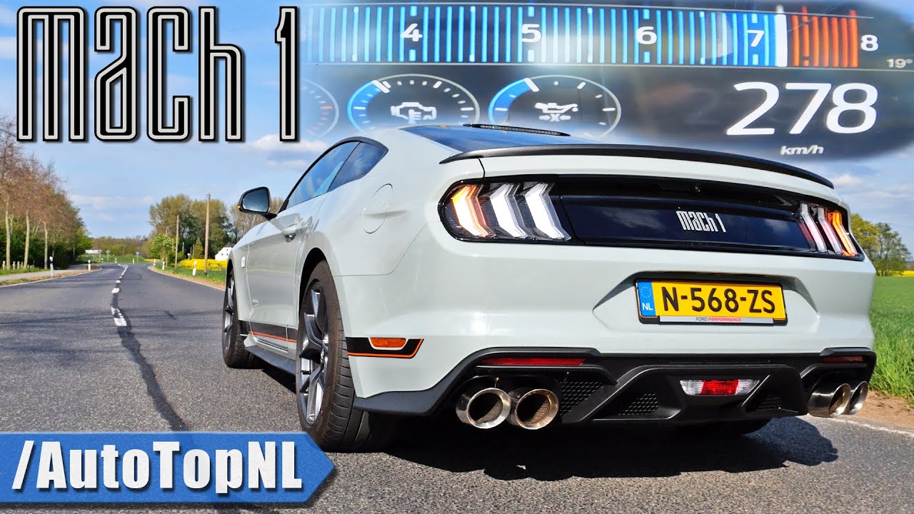 Ford Mustang Mach 1 Hits Over 270 KPH On Autobahn