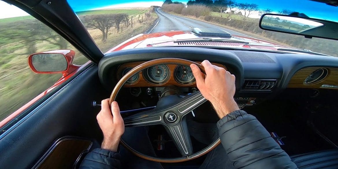 Cruising In A 1970 Ford Mustang Mach 1
