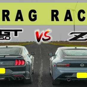 Drag Race Showdown: 2022 Ford Mustang GT VS 2023 Nissan Z