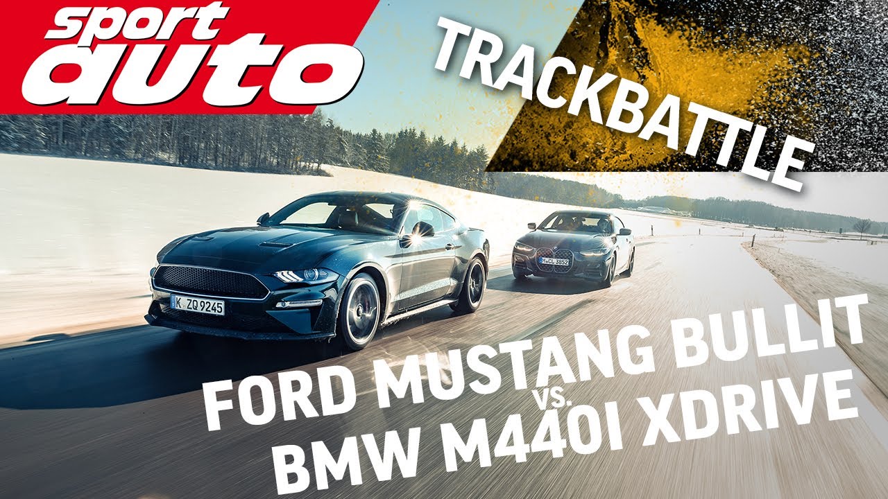 Ford Mustang Bullitt vs BMW M440i: Which Is Faster On A Racetrack?