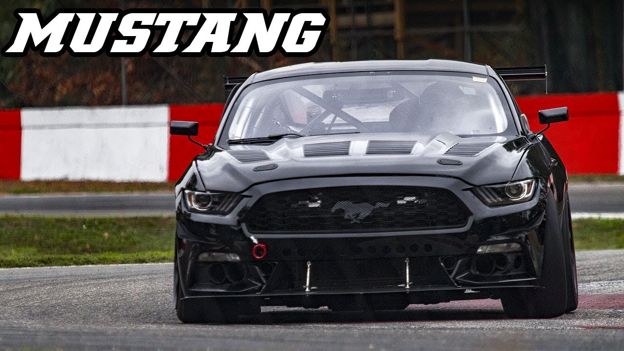 Raw Sound From The Ford Mustang's V8 Engine