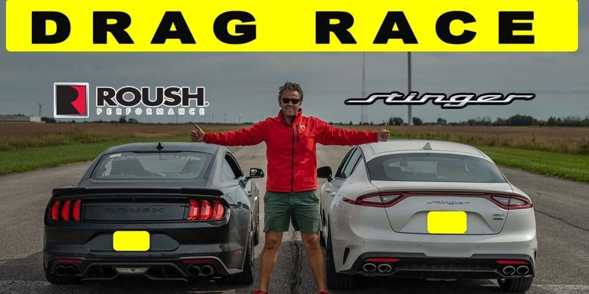 ROUSH Ford Mustang GT Takes On A Tuned Kia Stinger GT