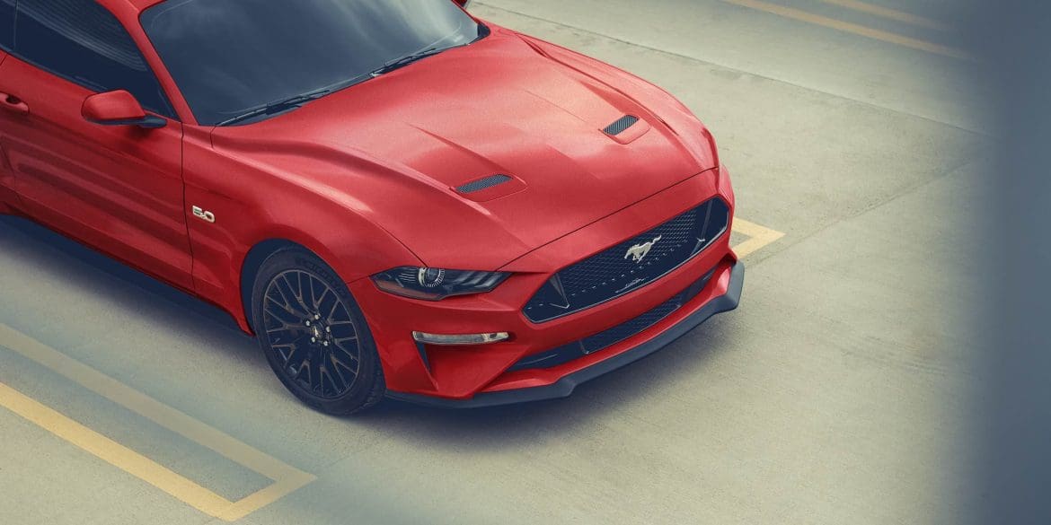 Red 2023 Ford Mustang