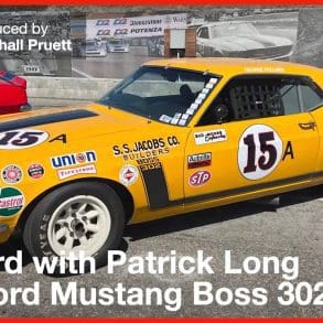 1970 Ford Mustang Boss 302 Trans Am Battles Bruce Canepa's AMC Javelin At The 2022 Rolex Monterey Motorsports Reunion