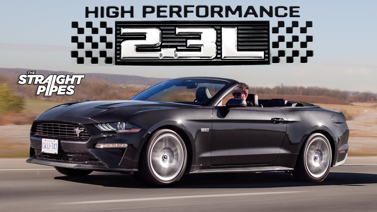 2023 Ford Mustang Ecoboost Convertible With High Performance Pack Review By TheStraightPipes