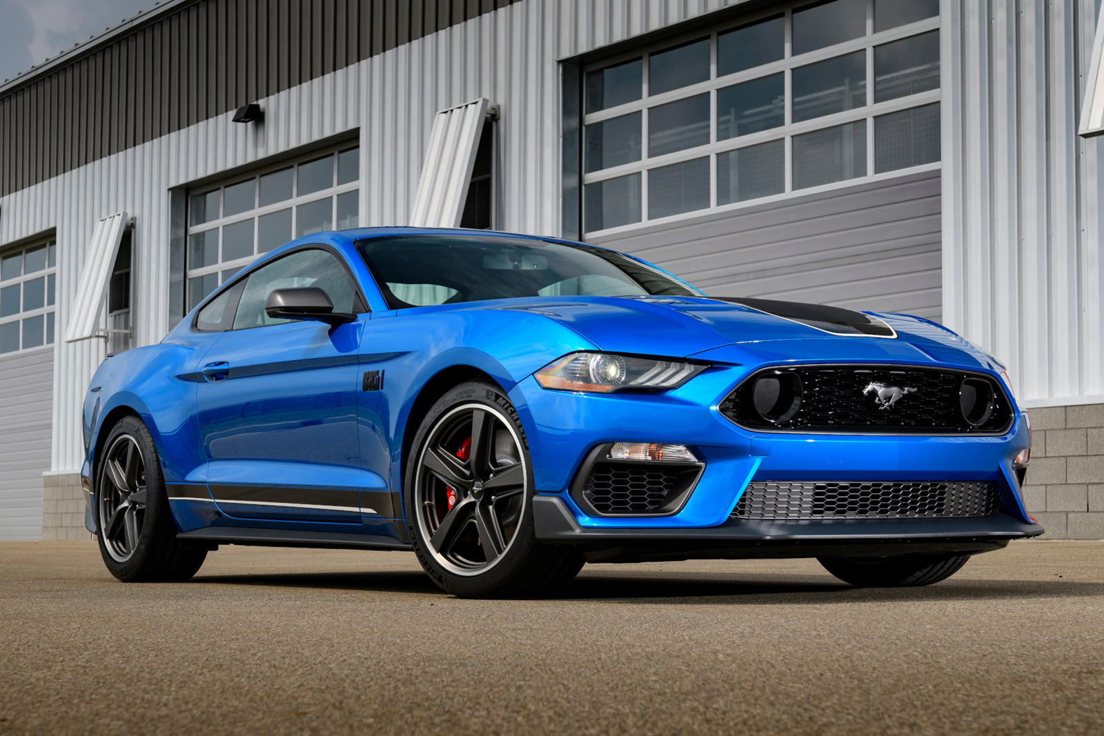 2023 Mustang Mach 1 Grabber Blue