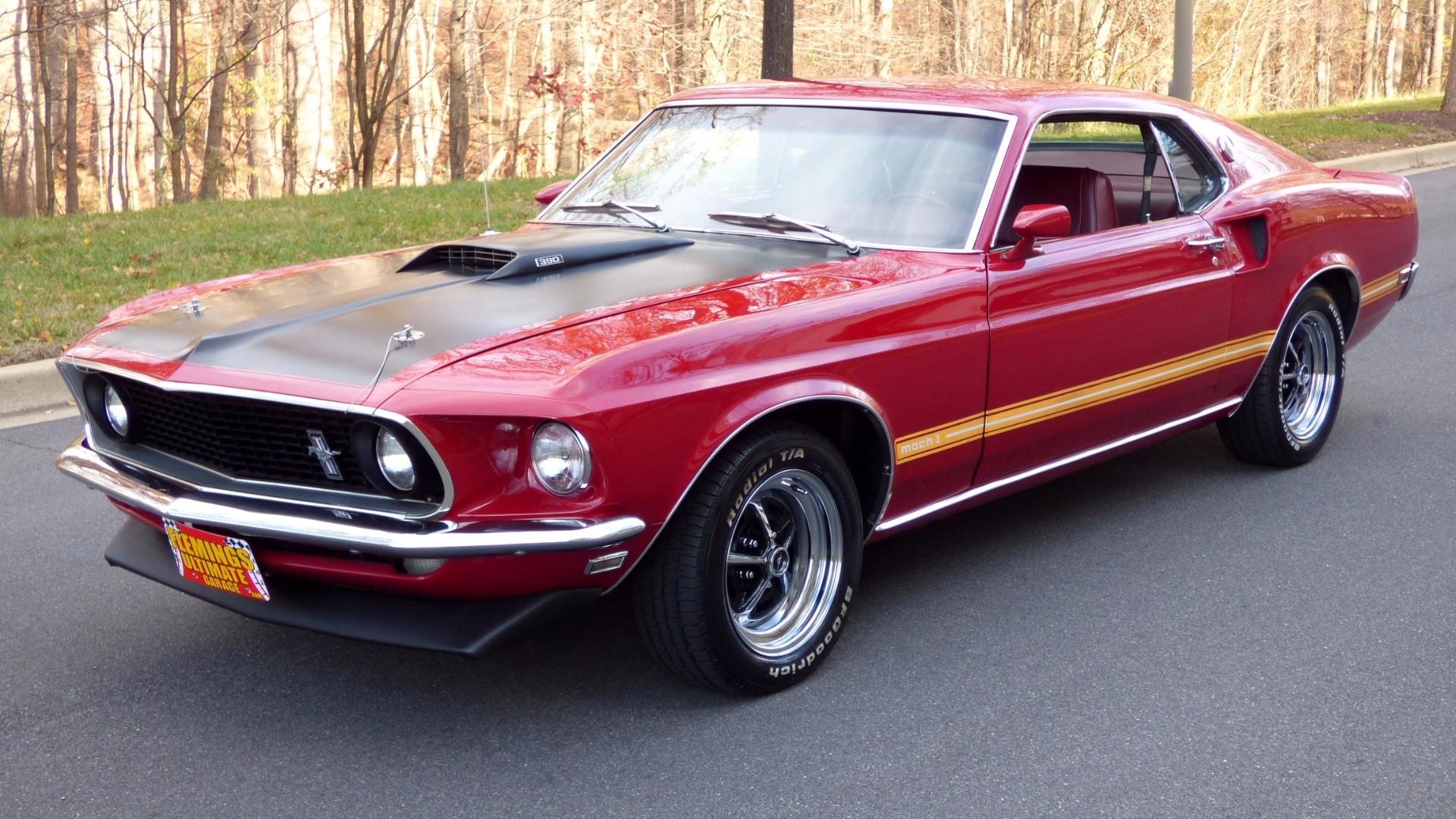 1965 Red Ford Mustang