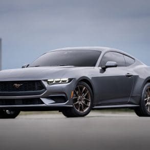 Side view of 2024 Ford Mustang Ecoboost