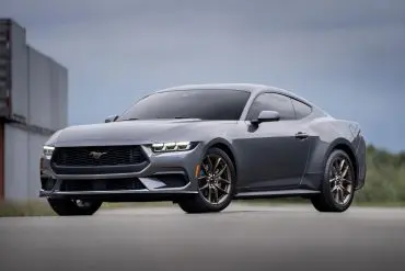 Side view of 2024 Ford Mustang Ecoboost