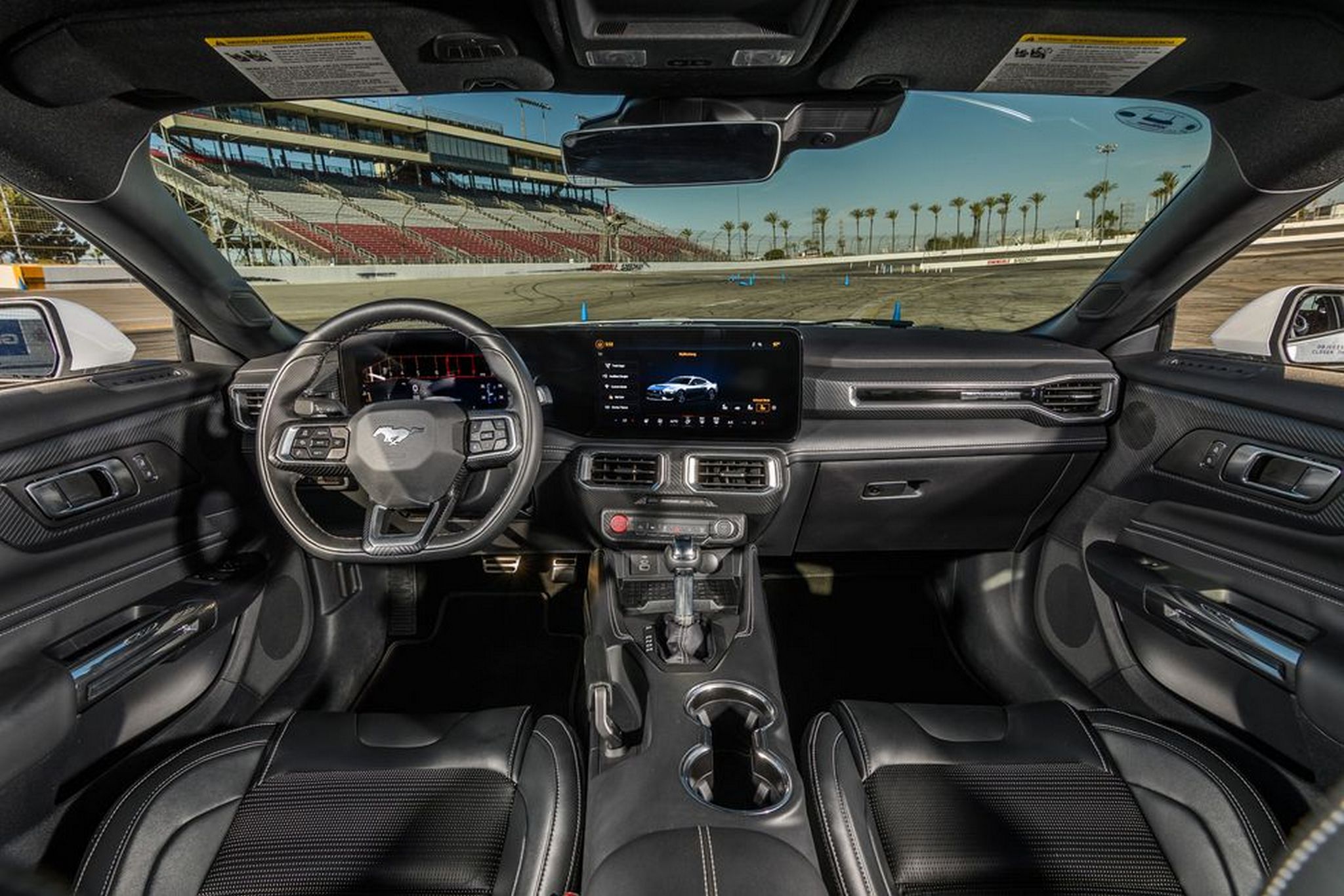Interior photo of 2024 Ford Mustang EcoBoost