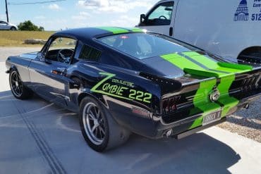 The zombie 222 electric mustang