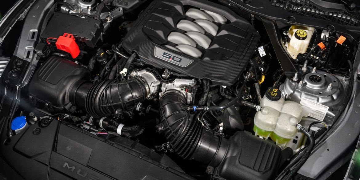 2024 Ford Mustang 5.0L Engine