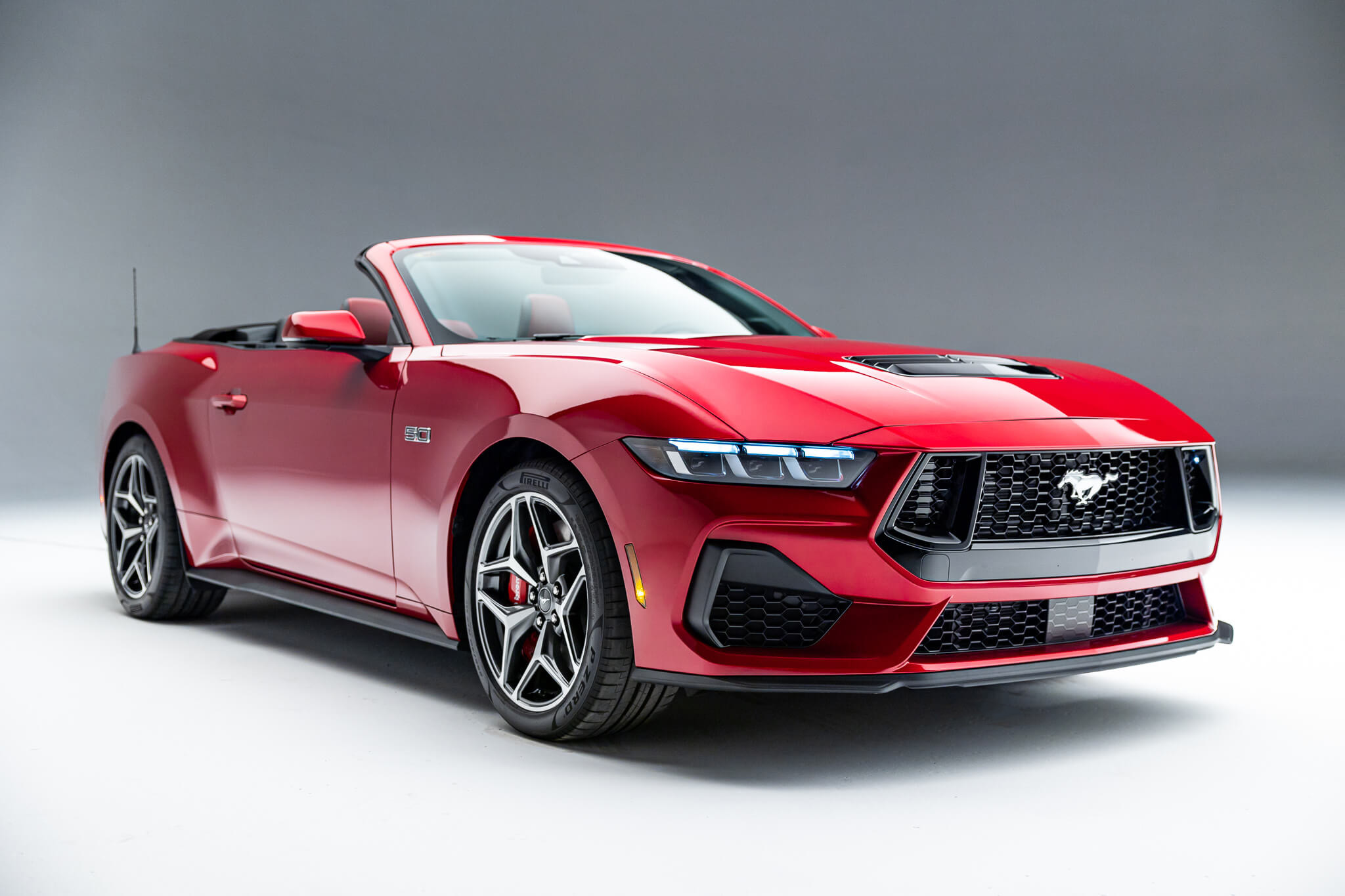 2024 Rapid Red 5.0L Mustang