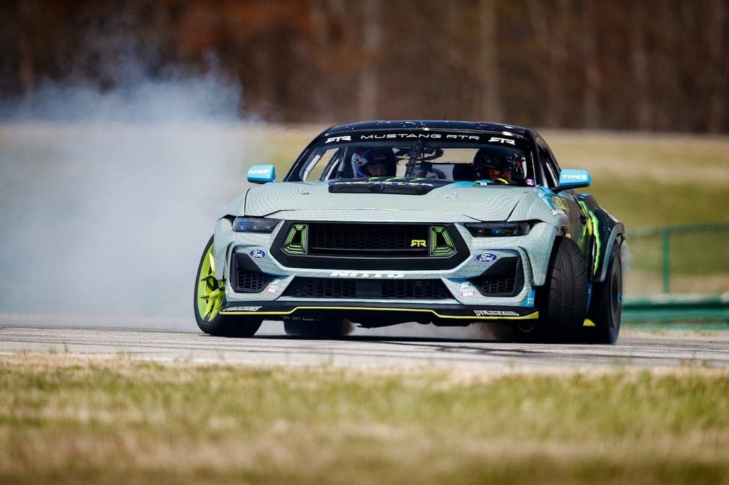 2024 Ford Mustang RTR Spec 2 drifting