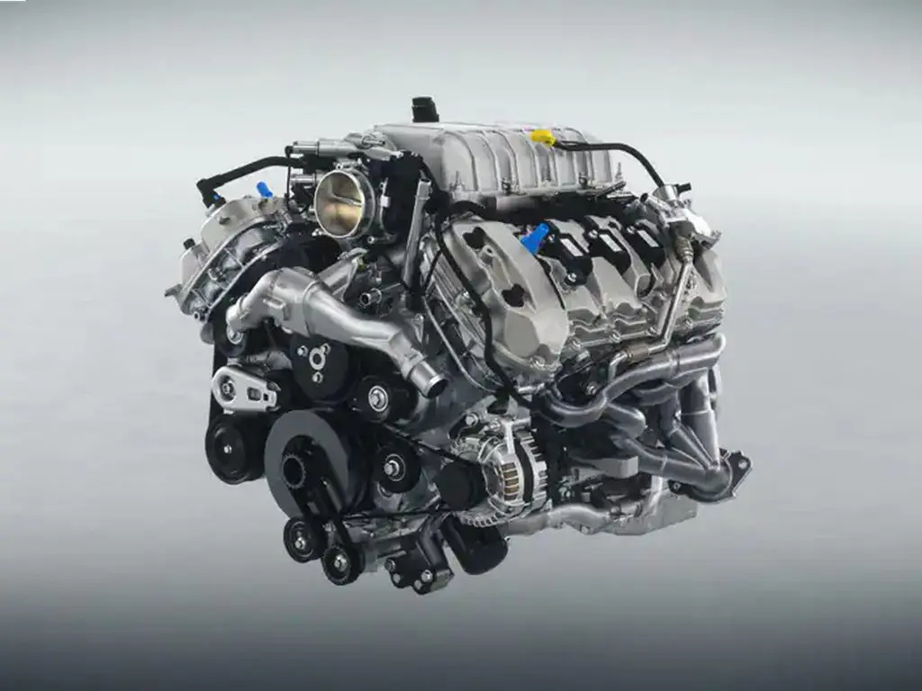 supercharged 5.2L V8 engine