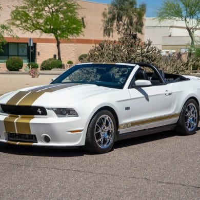 2012 Ford Mustang Shelby GTS 50th Anniversary Convertible