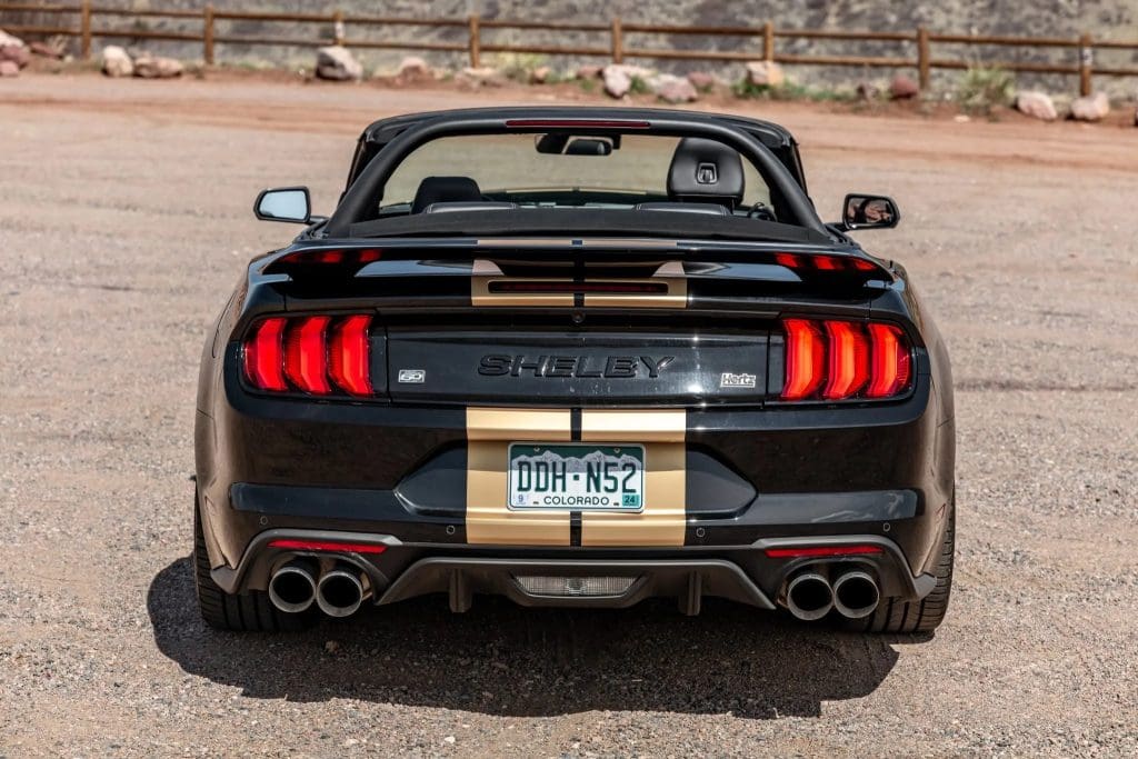 Supercharged 2022 Ford Mustang Shelby GT-H Convertible For Sale At Bring A Trailer