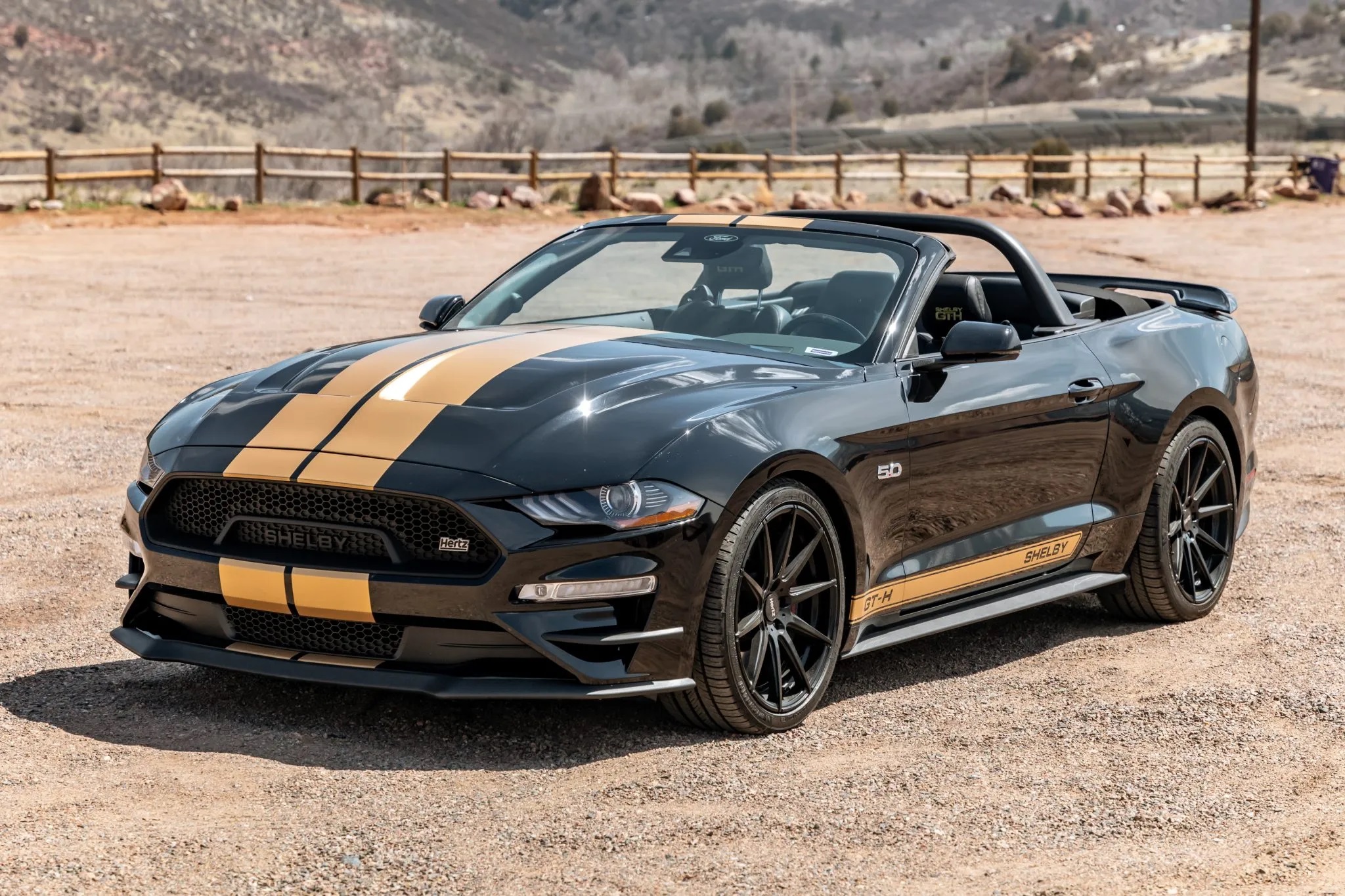 Supercharged 2022 Ford Mustang Shelby GT-H Convertible For Sale At Bring A Trailer