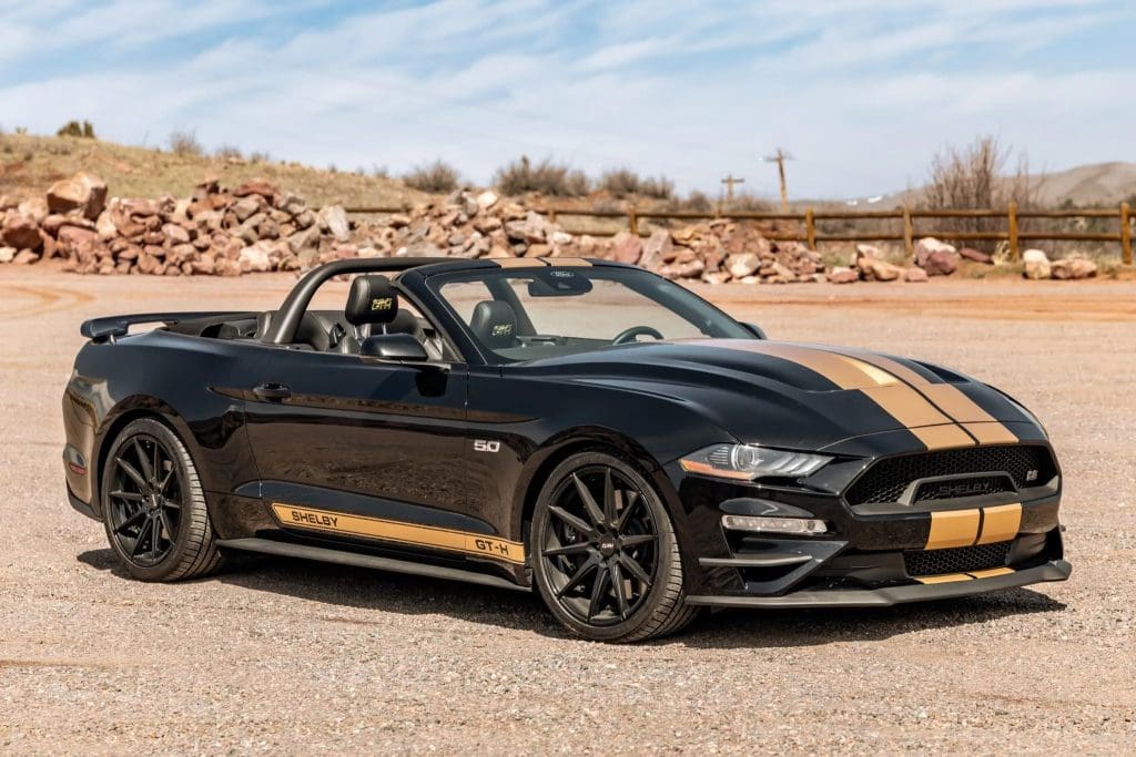 Supercharged 2022 Ford Mustang Shelby GT-H Convertible For Sale At Bring A Trailer