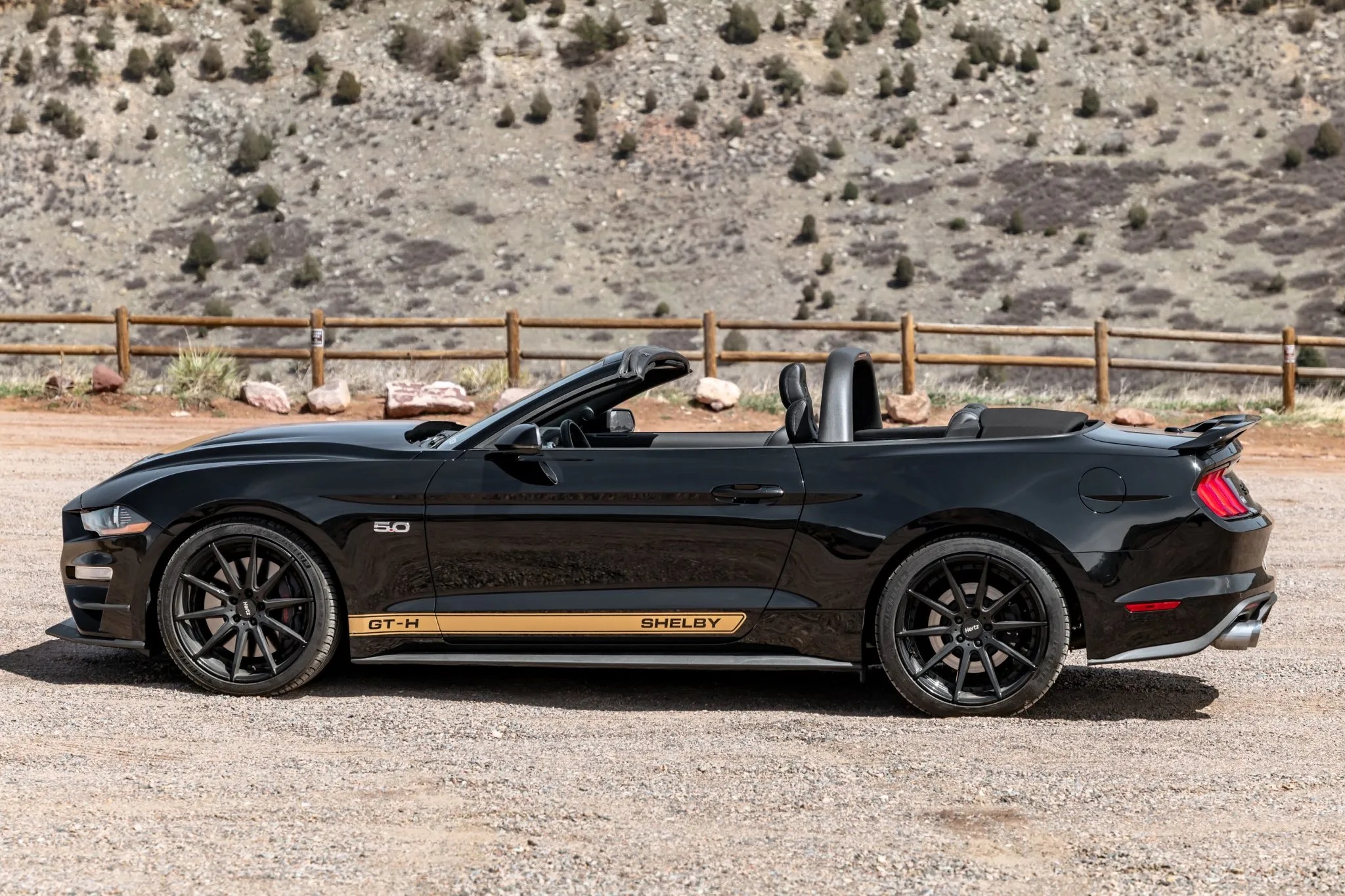 Supercharged 2022 Ford Mustang Shelby GT-H Convertible For Sale At Bring A Trailer