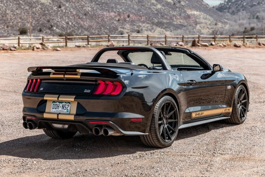 Supercharged 2022 Ford Mustang Shelby GT-H Convertible For Sale At Bring A Trailer