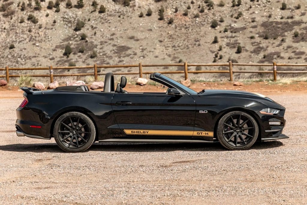 Supercharged 2022 Ford Mustang Shelby GT-H Convertible For Sale At Bring A Trailer