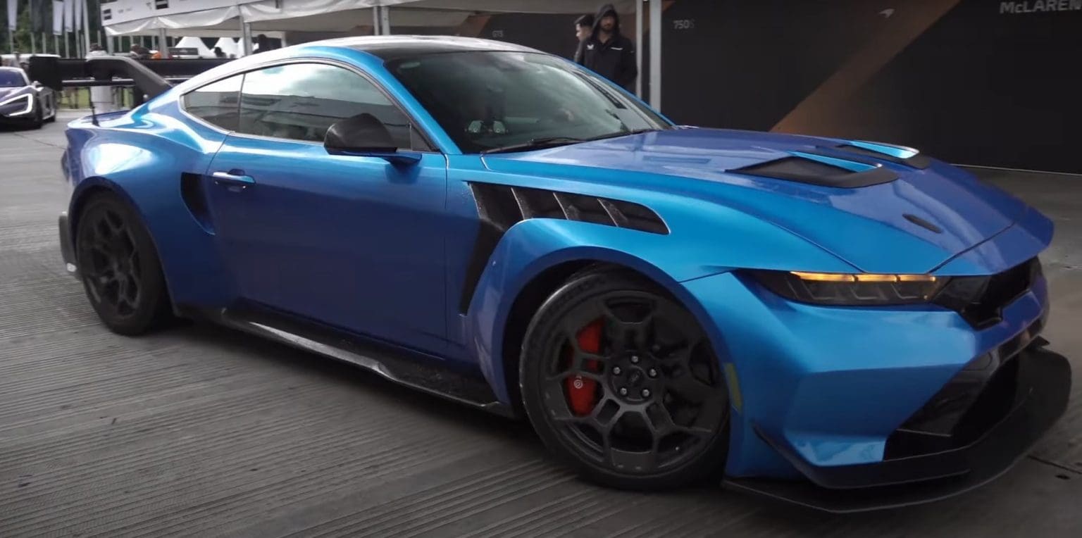 2025 Ford Mustang GTD Gets Extremely Loud At Goodwood FoS Mustang Specs