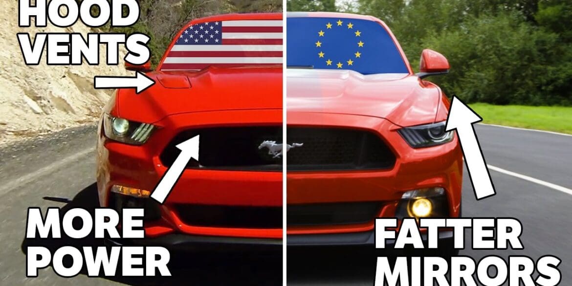 USA VS Europe Mustang