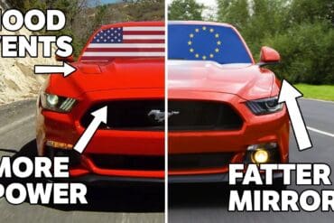 USA VS Europe Mustang