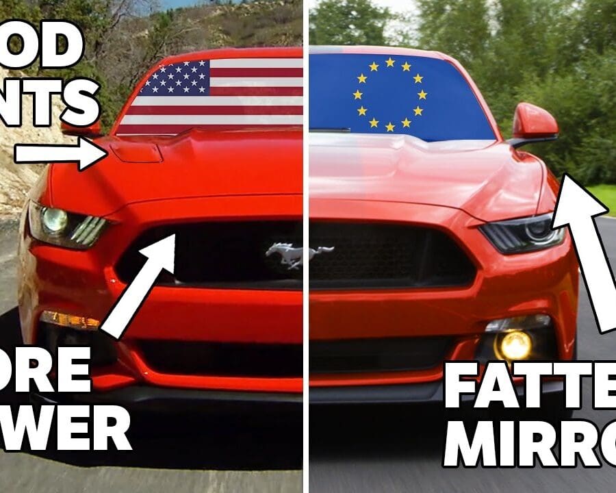 USA VS Europe Mustang
