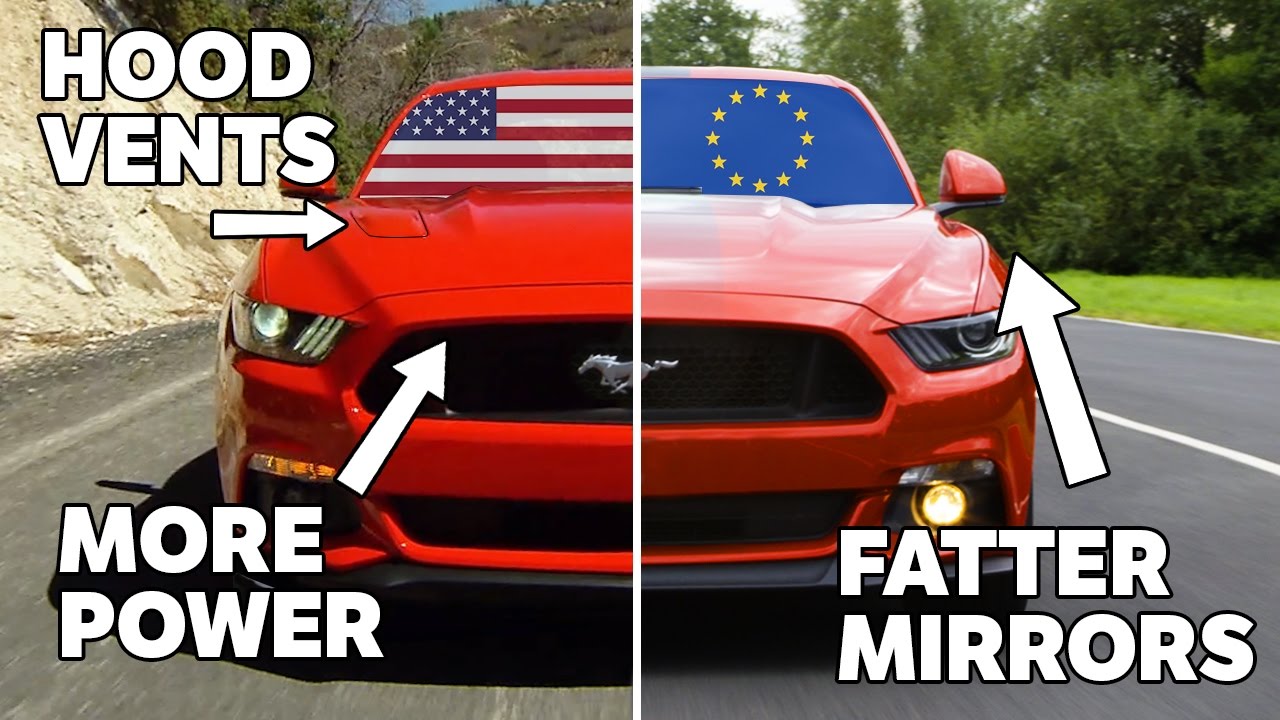 USA VS Europe Mustang