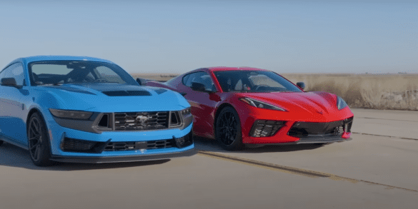 2025 Corvette Stingray vs 2024 Mustang Dark Horse