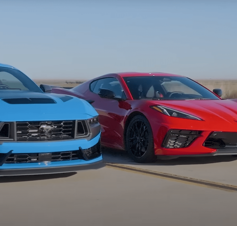 2025 Corvette Stingray vs 2024 Mustang Dark Horse
