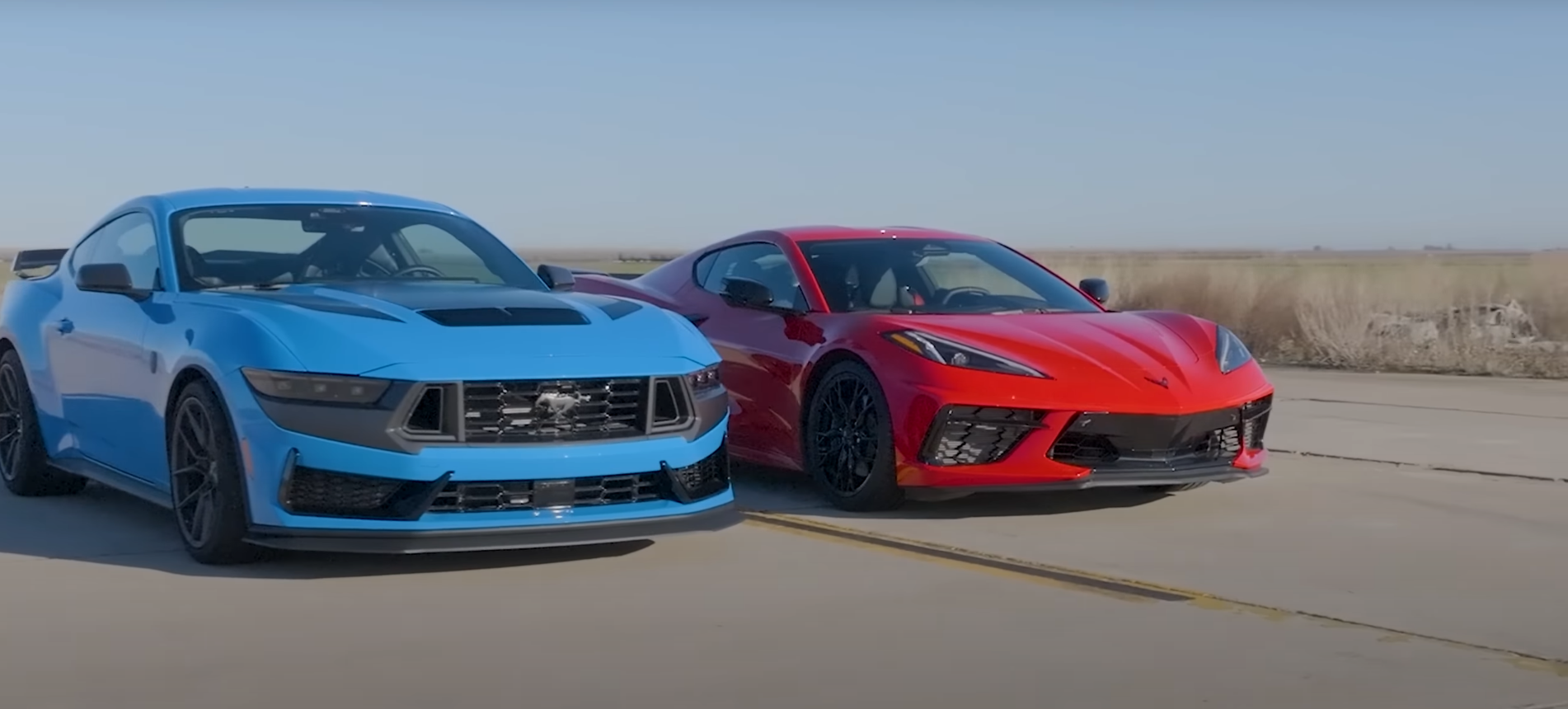 2025 Corvette Stingray vs 2024 Mustang Dark Horse