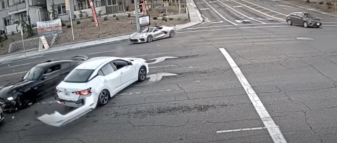 mustang crash